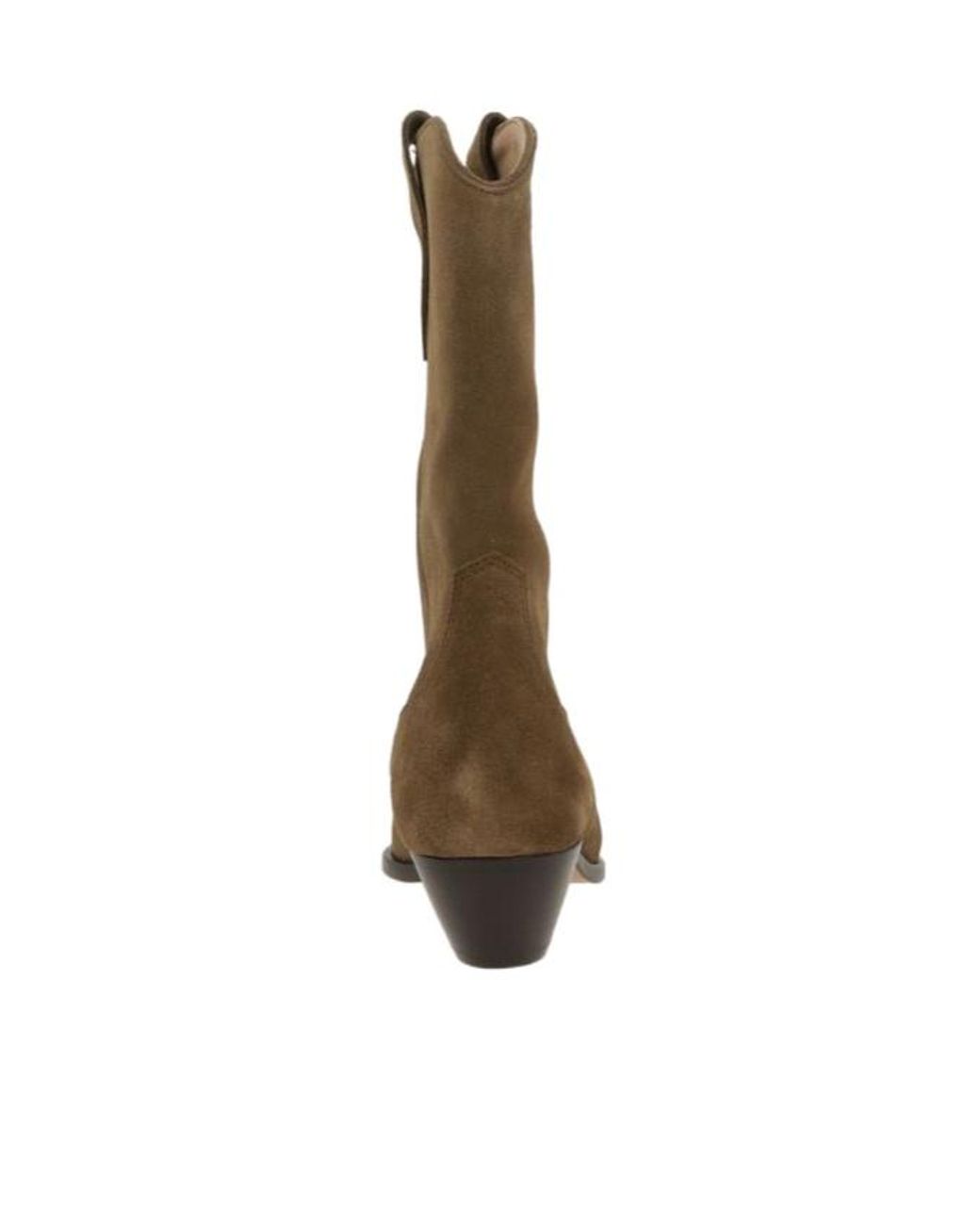 Isabel Marant Brown Duerto Pointed-Toe Cowboy Boots
