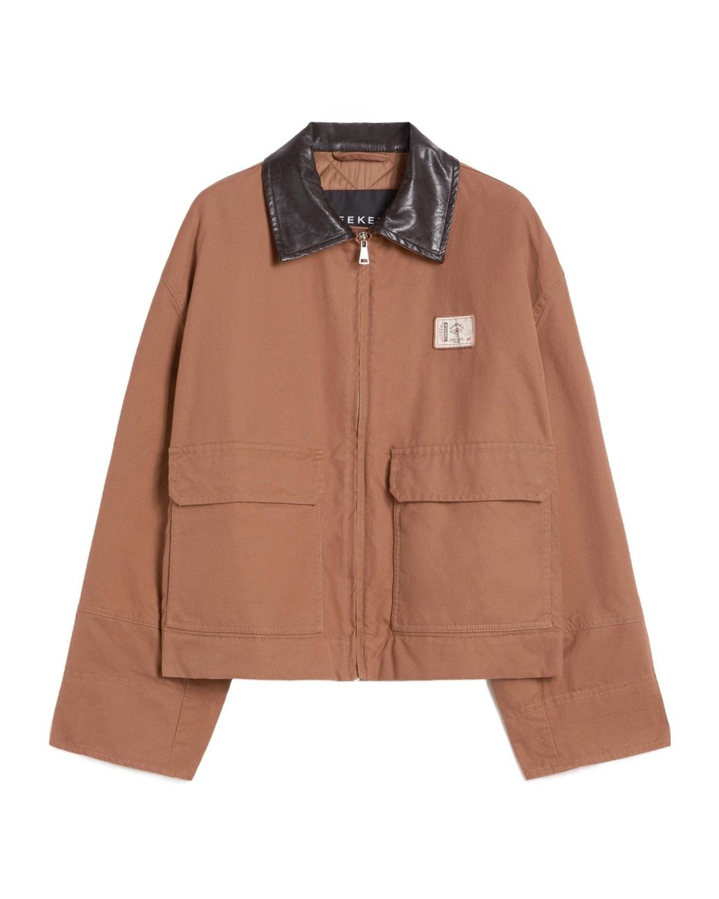 Weekend by Maxmara Brown Padded Short Jacket