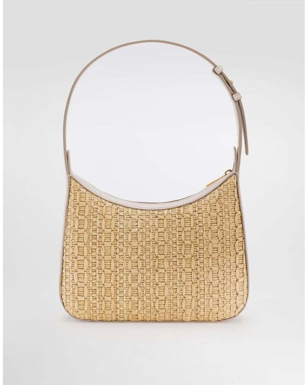 Dolce & Gabbana White Crochet Shoulder Bag