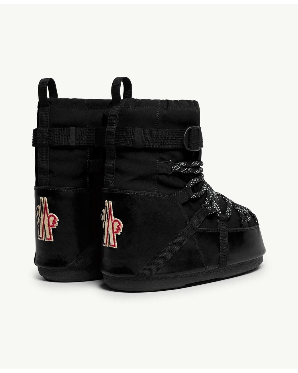 Moncler Black Moon Boot X Grenoble Icon Low Snow Boot