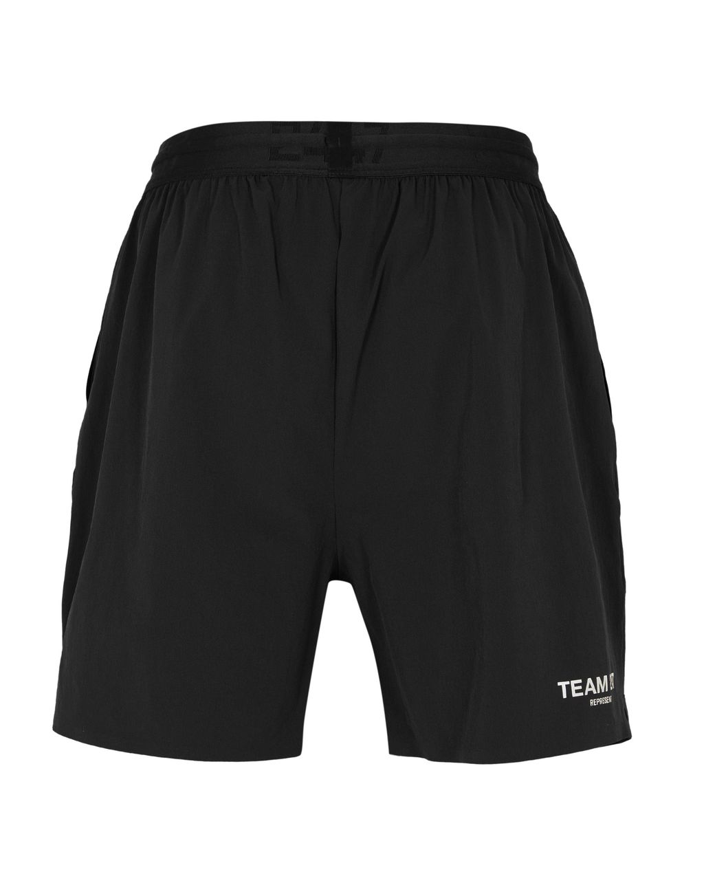Represent Black Logo Detail Shorts for men