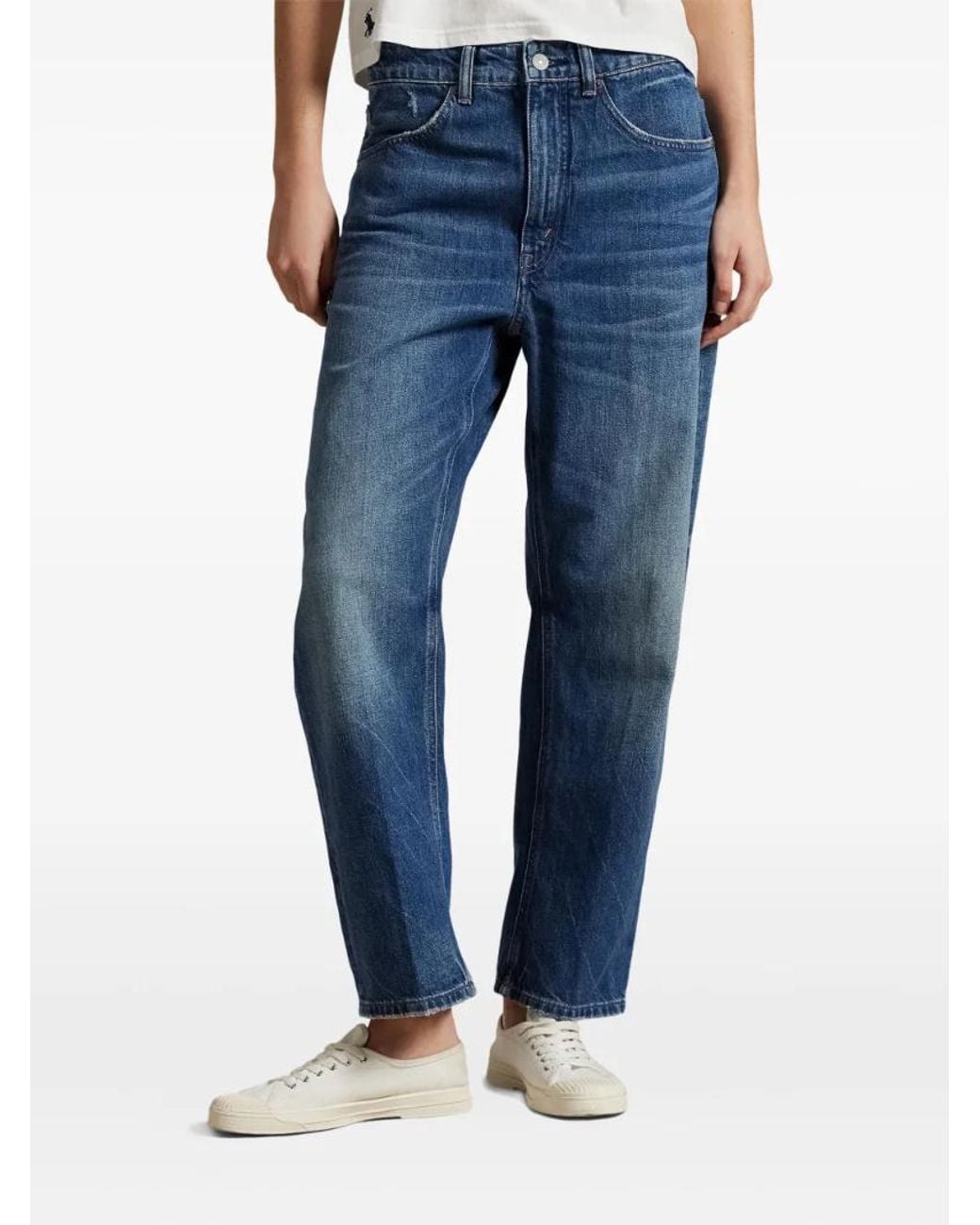 Polo Ralph Lauren Blue Faded Jeans
