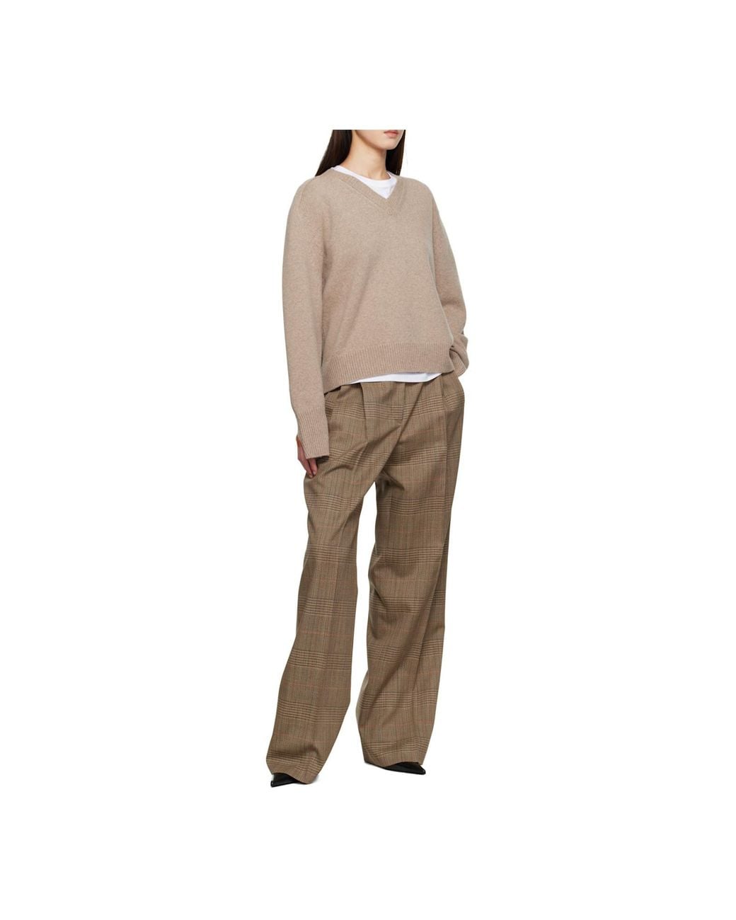 Rohe Brown Sleeve Wrap Jumper