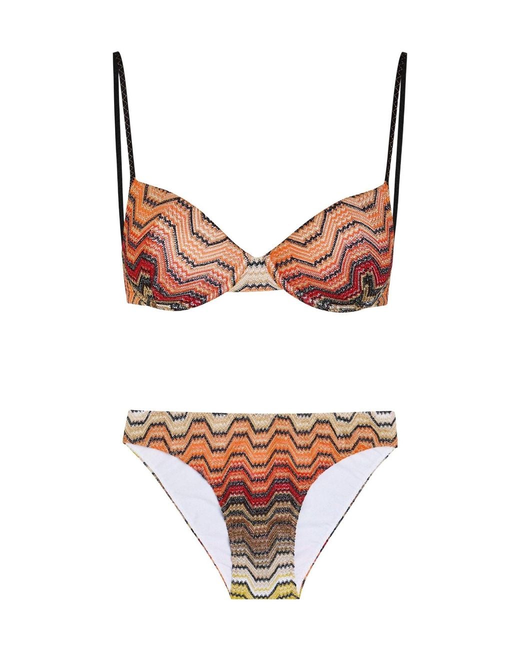 Missoni Pink Fine-Knit Bikini Top