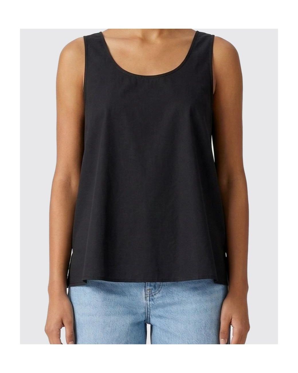 Max Mara Black Sleeveless Vest