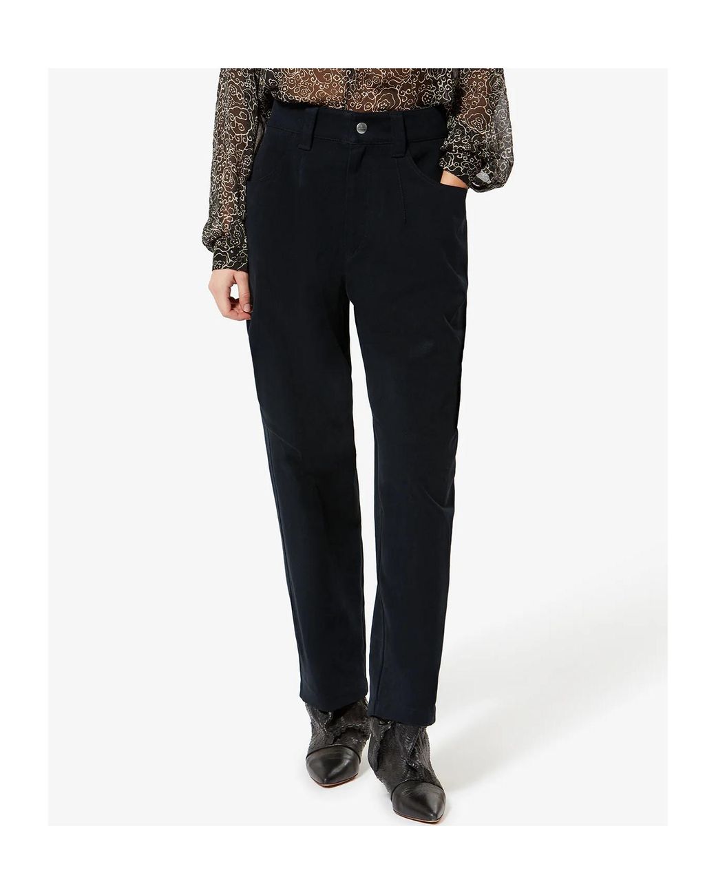 Isabel Marant Black Isabel Marant Étoile Opalyna Pants