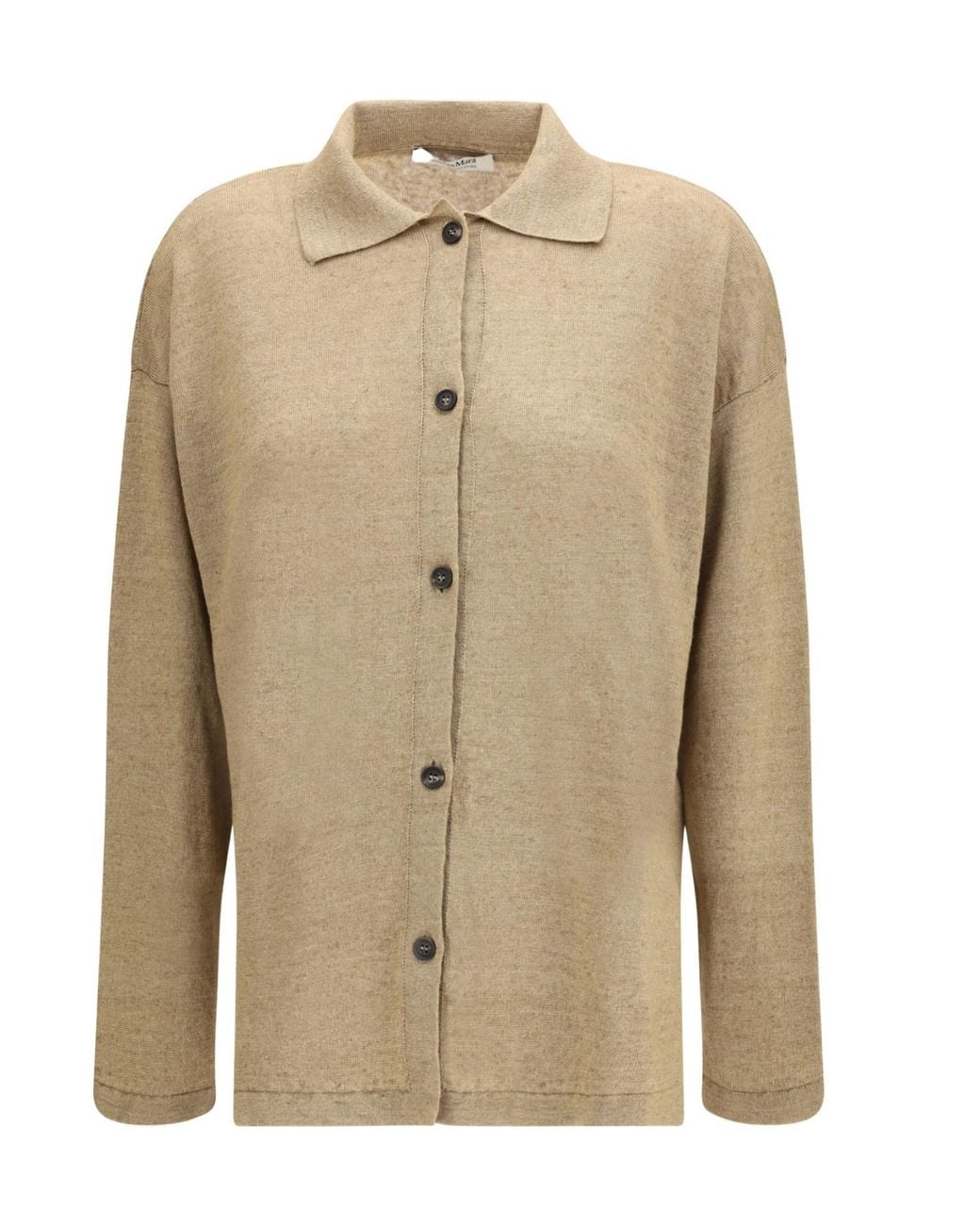 Max Mara Natural Origine Button-Up Cardigan
