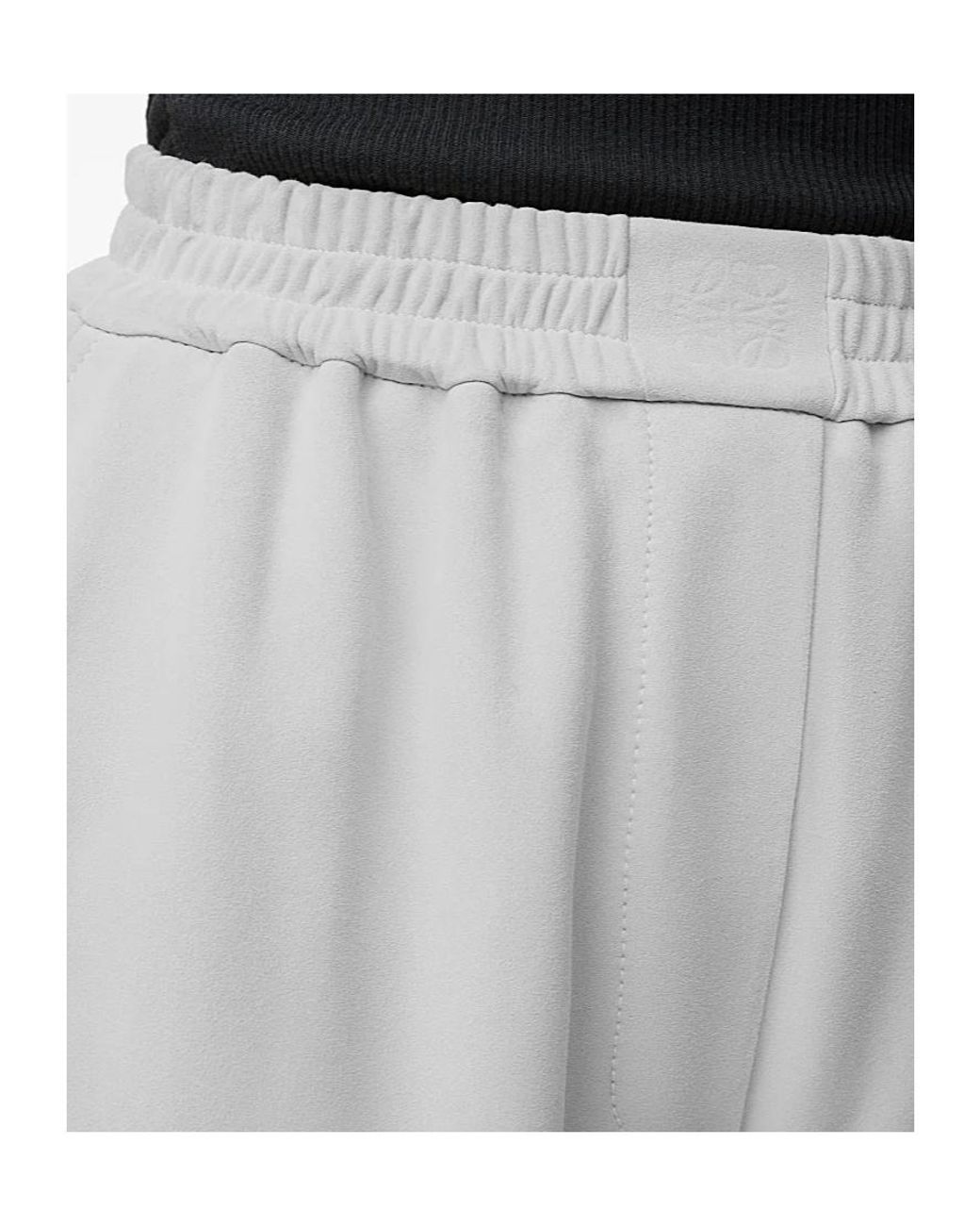 Loewe White Barrel Trousers