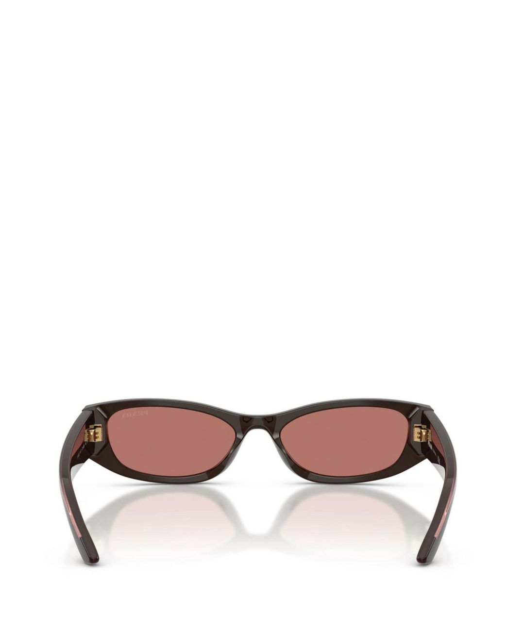 Prada Multicolor Geometric-Frame Sunglasses