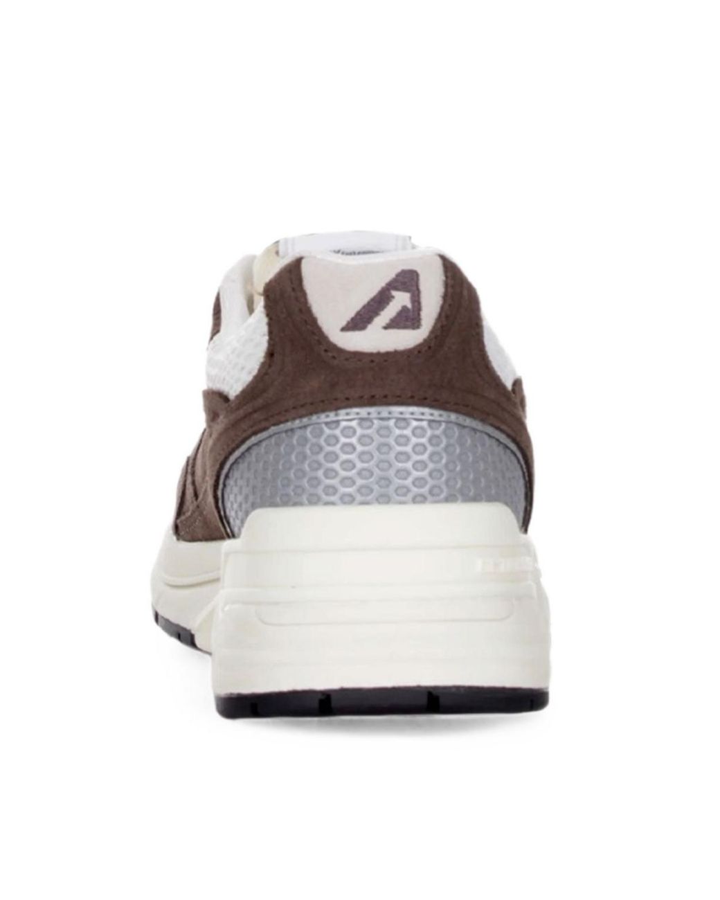 Autry Brown Hyperway Mesh Panel Low-Top Sneakers
