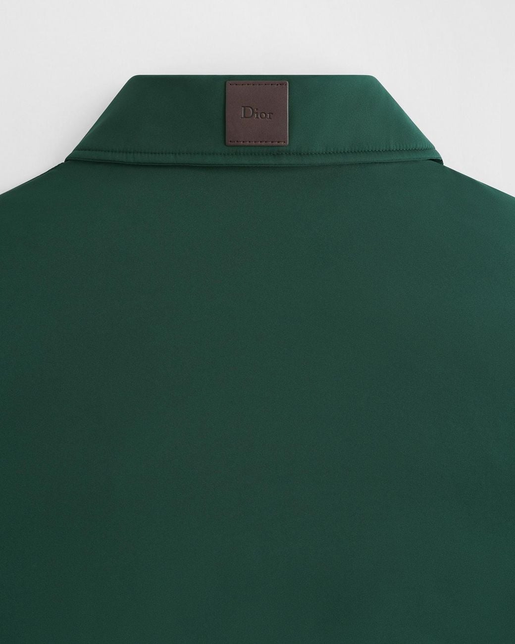 Dior Green Lightweight Jacket With Spread Collar for men