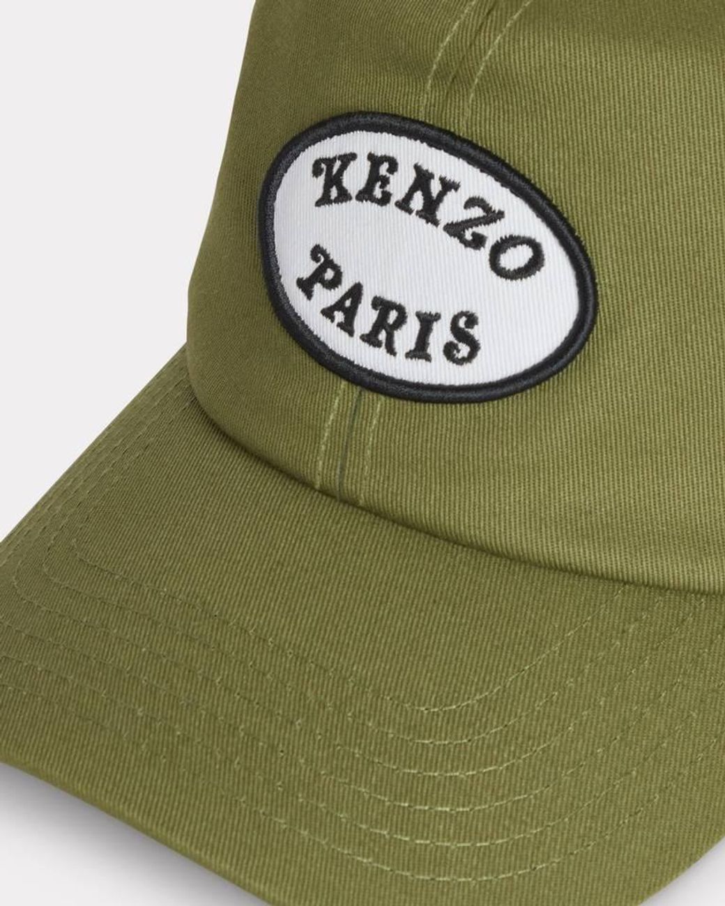 KENZO Green Verdy Market Embroidered Cap for men