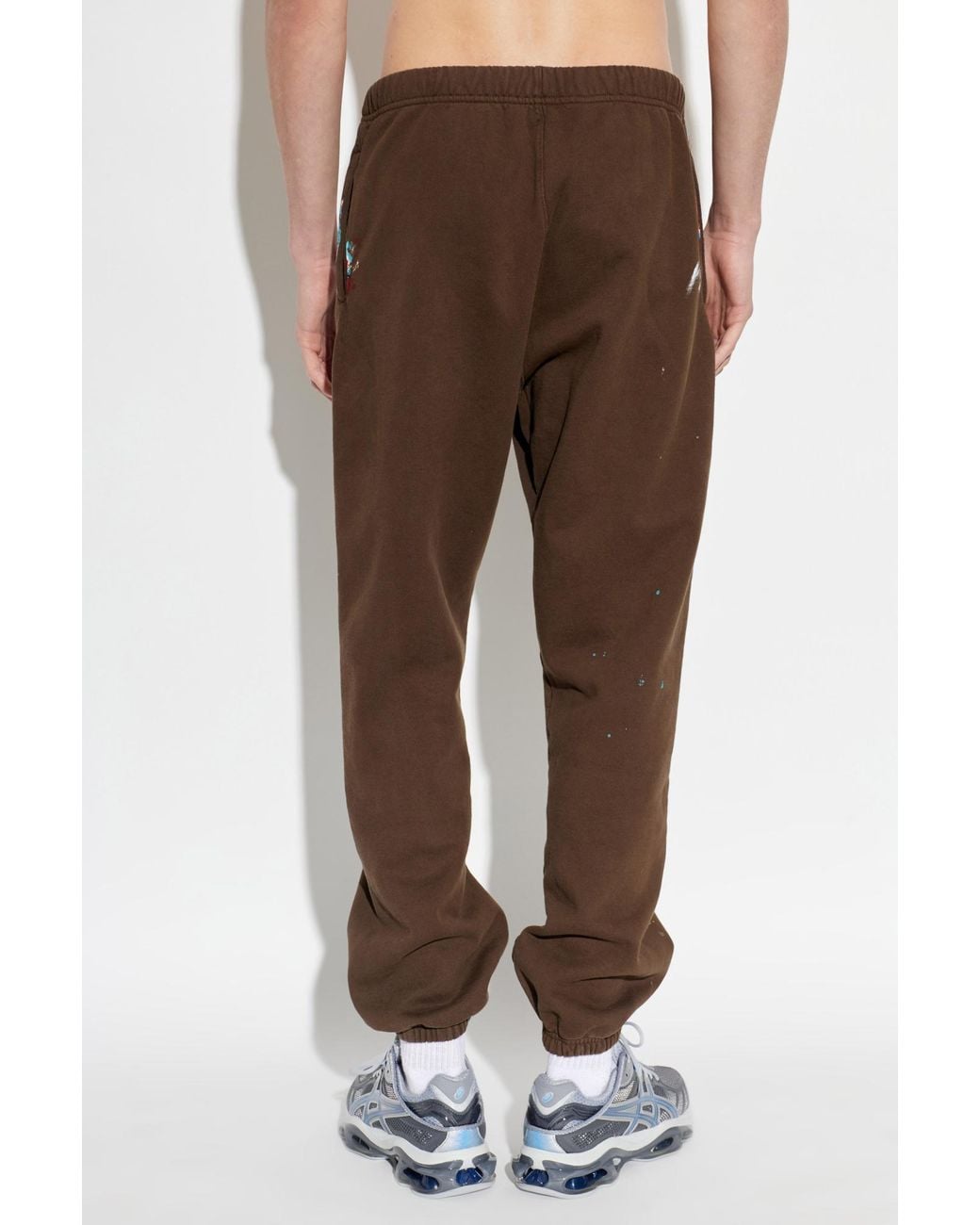 GALLERY DEPT. Brown Printed Sweatpants for men