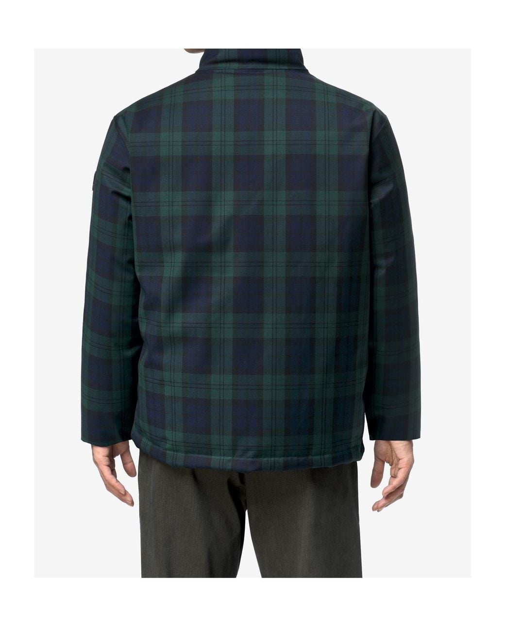 K-Way Blue Artur Reversible Padded Down Jacket for men