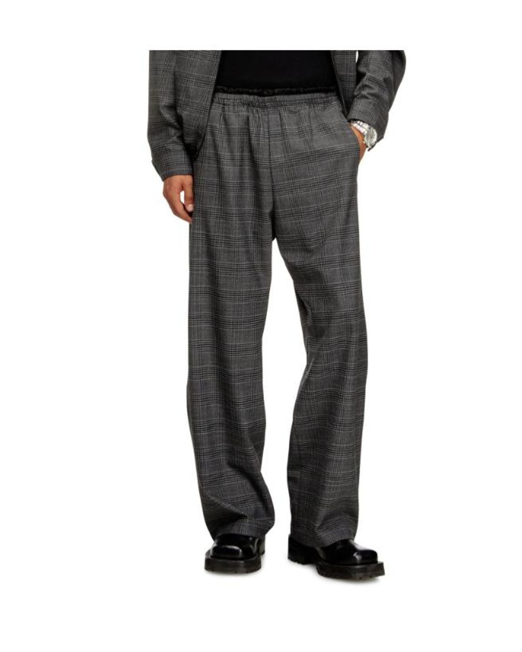 DIESEL Gray P-Tilson Pants for men