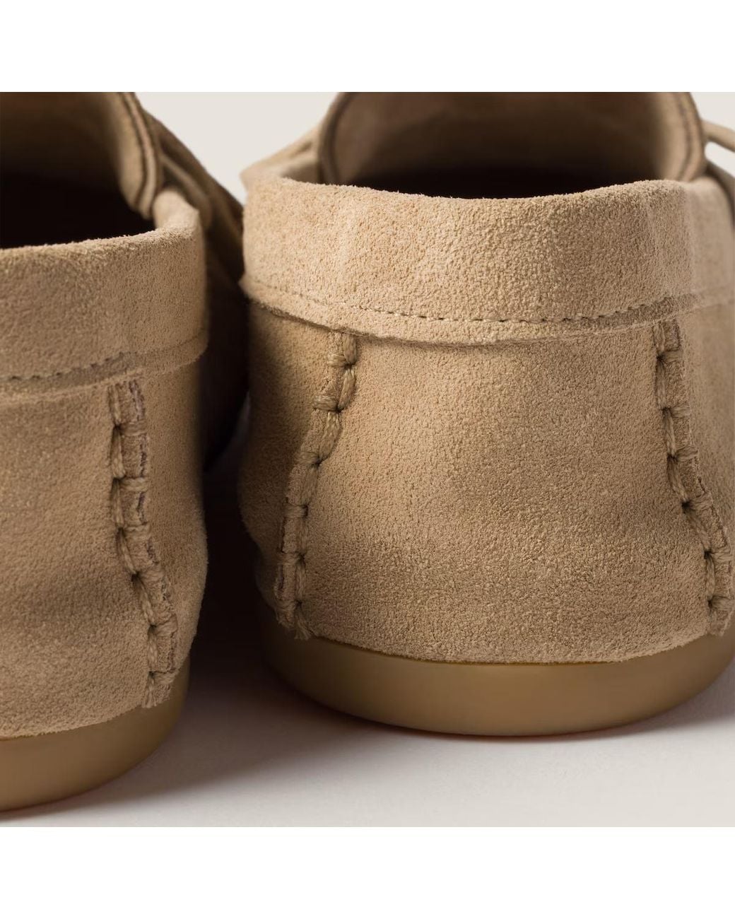 Miu Miu Brown Bow-Detailed Loafers