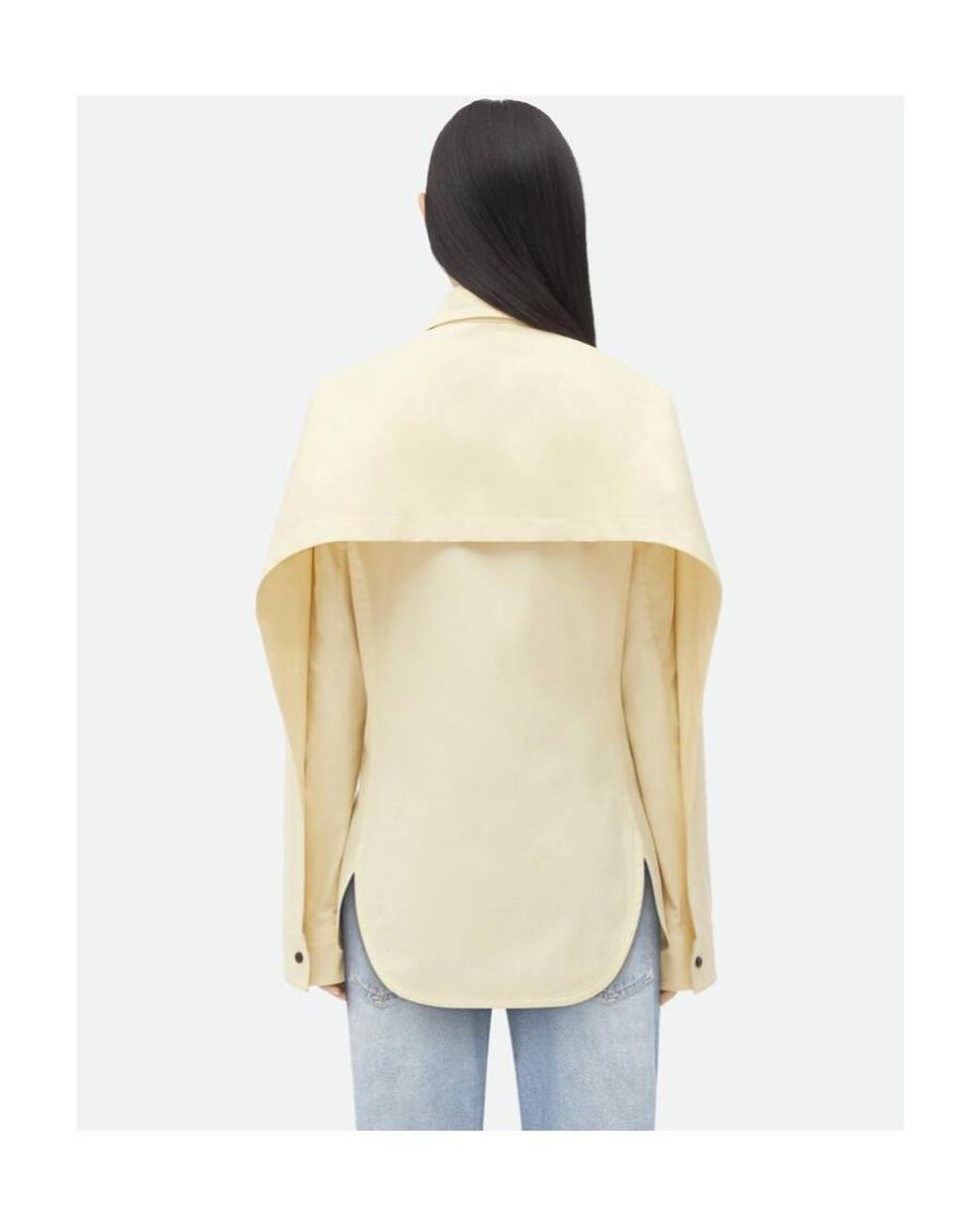 Bottega Veneta Natural Storm Flap Shirt
