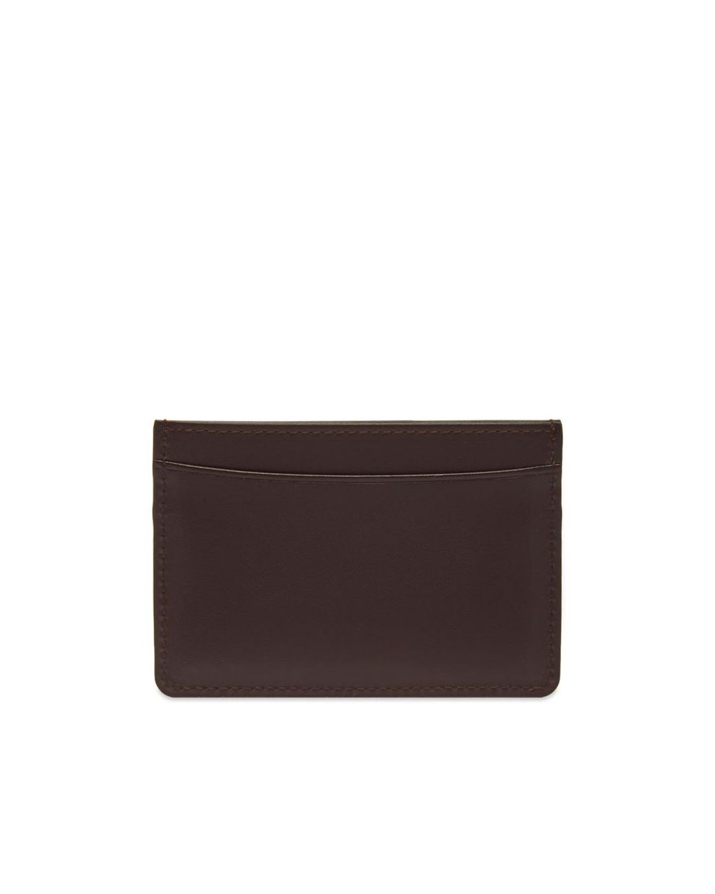 A.P.C. Purple André Logo Embossed Cardholder for men