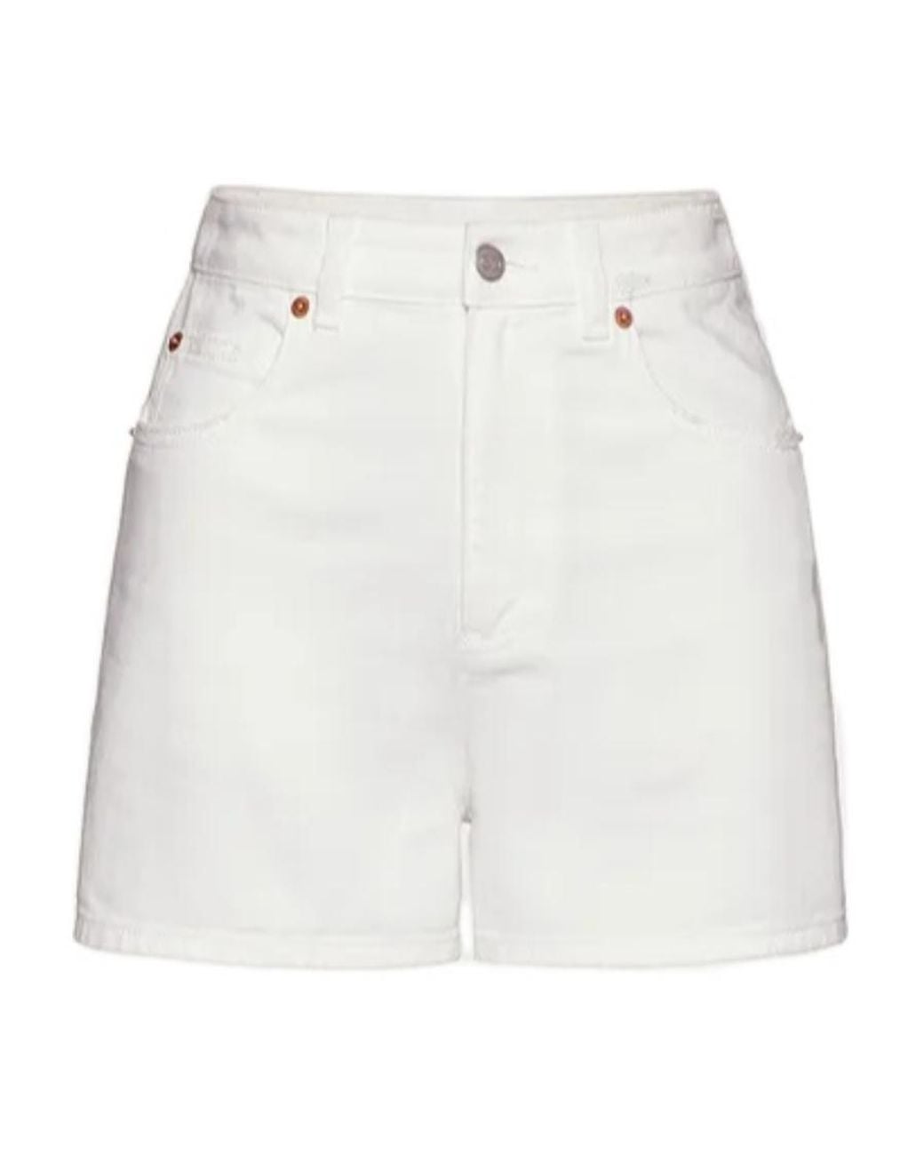 Valentino White Archive 1985 Denim Shorts