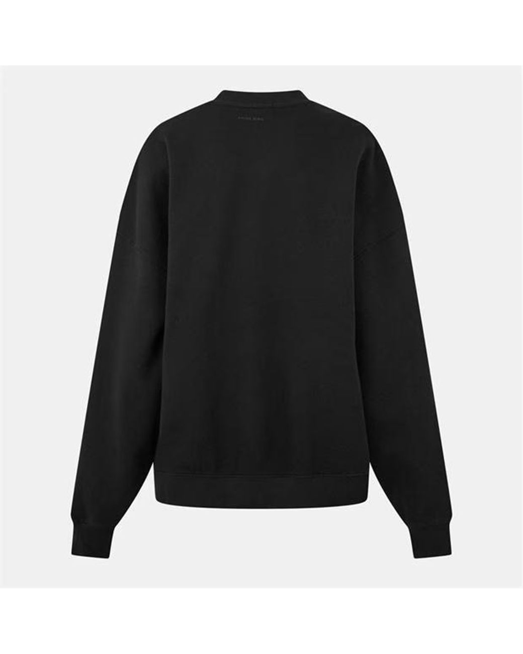 Anine Bing Black Long Sleeve Sweatshirt