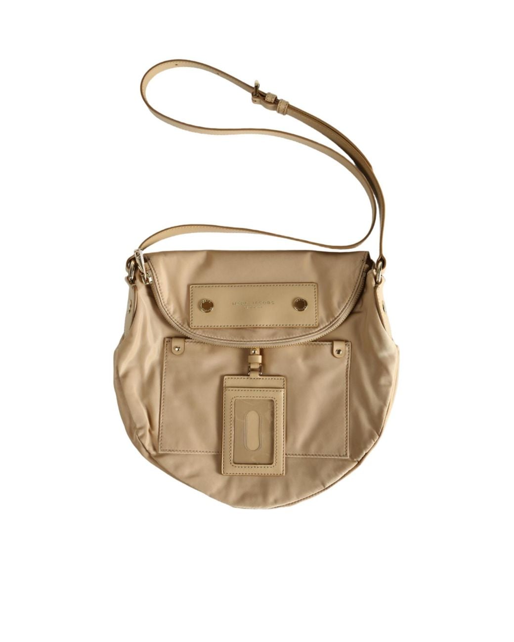 Marc Jacobs White Adjustable-Strap Laptop Bag