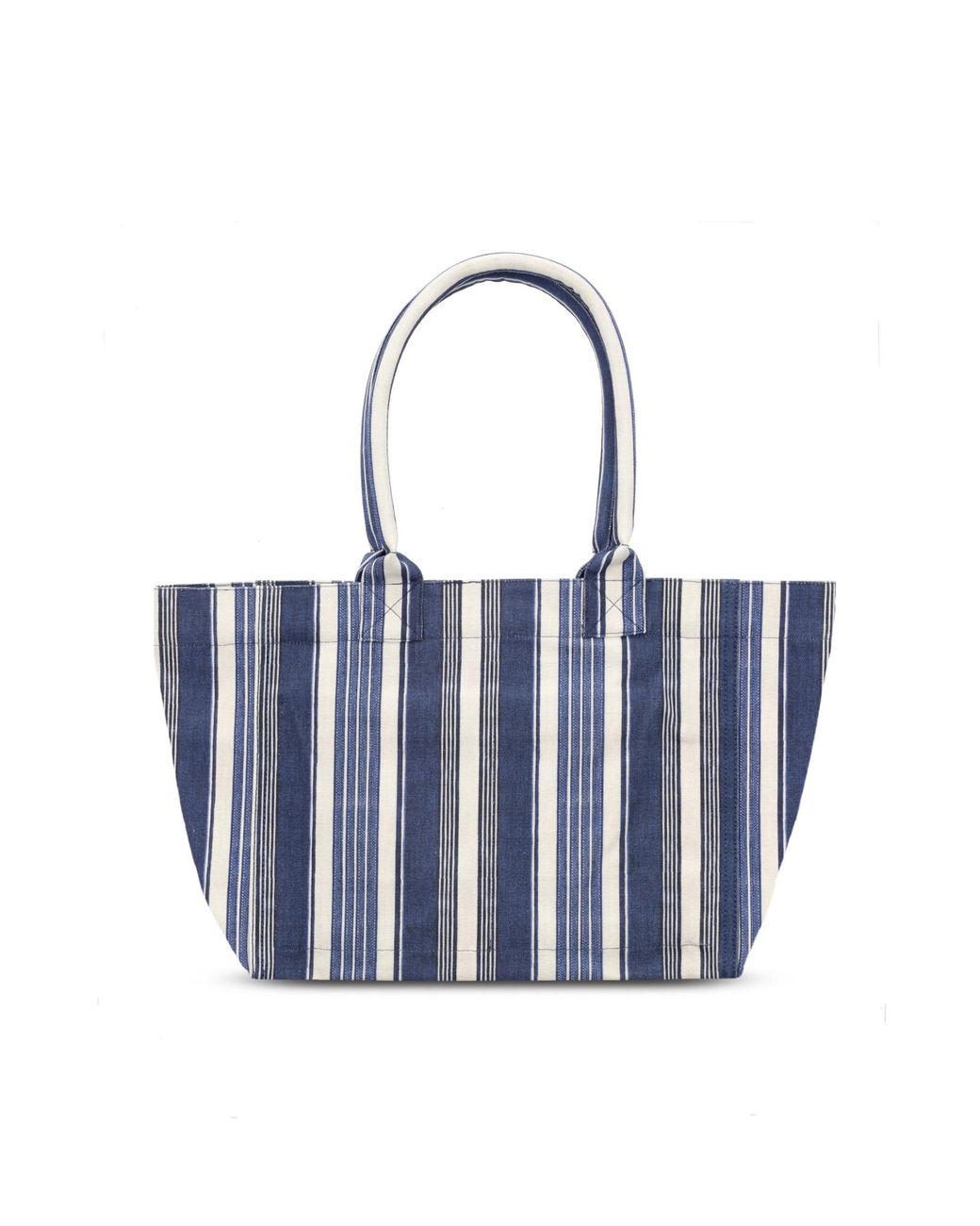 Isabel Marant Blue Logo Patch Tote Bag