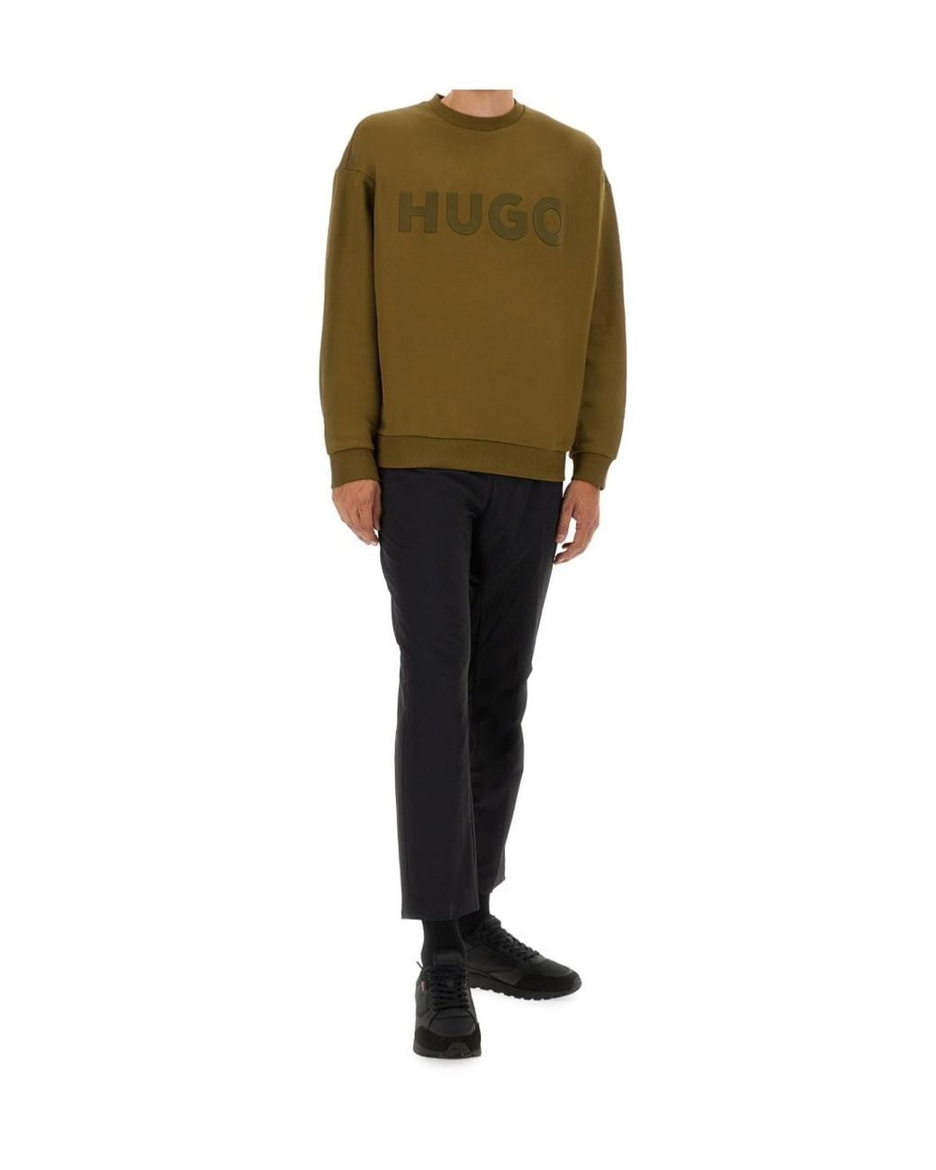 Boss Green Boss Logo Crewneck Sweatshirt for men