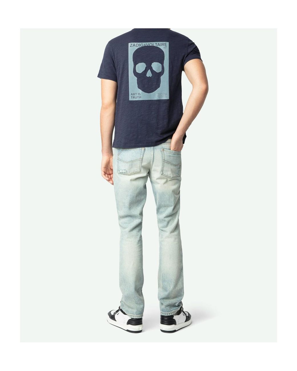 Zadig & Voltaire Blue John Jeans for men
