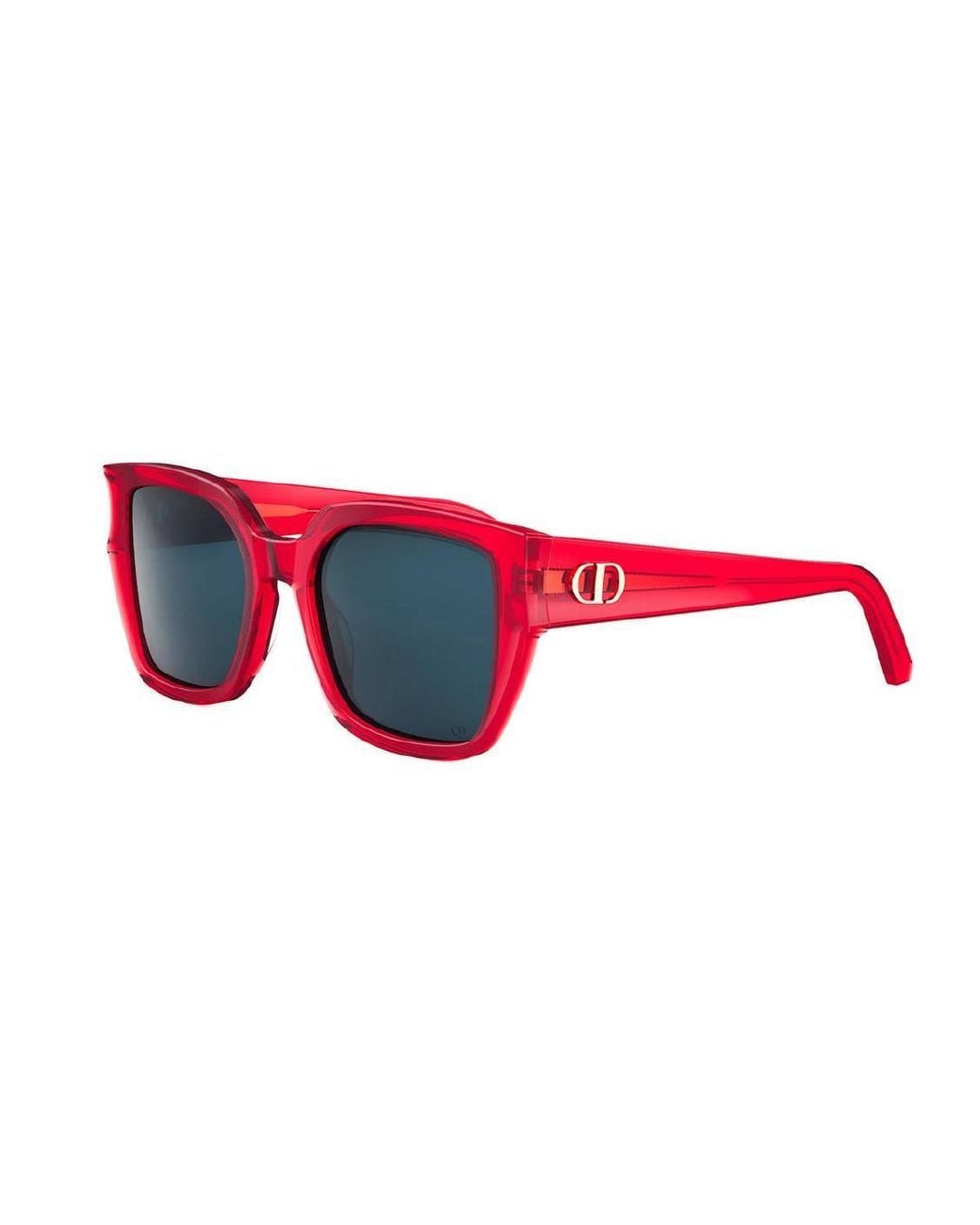 Dior White Full Frame Sunglasses