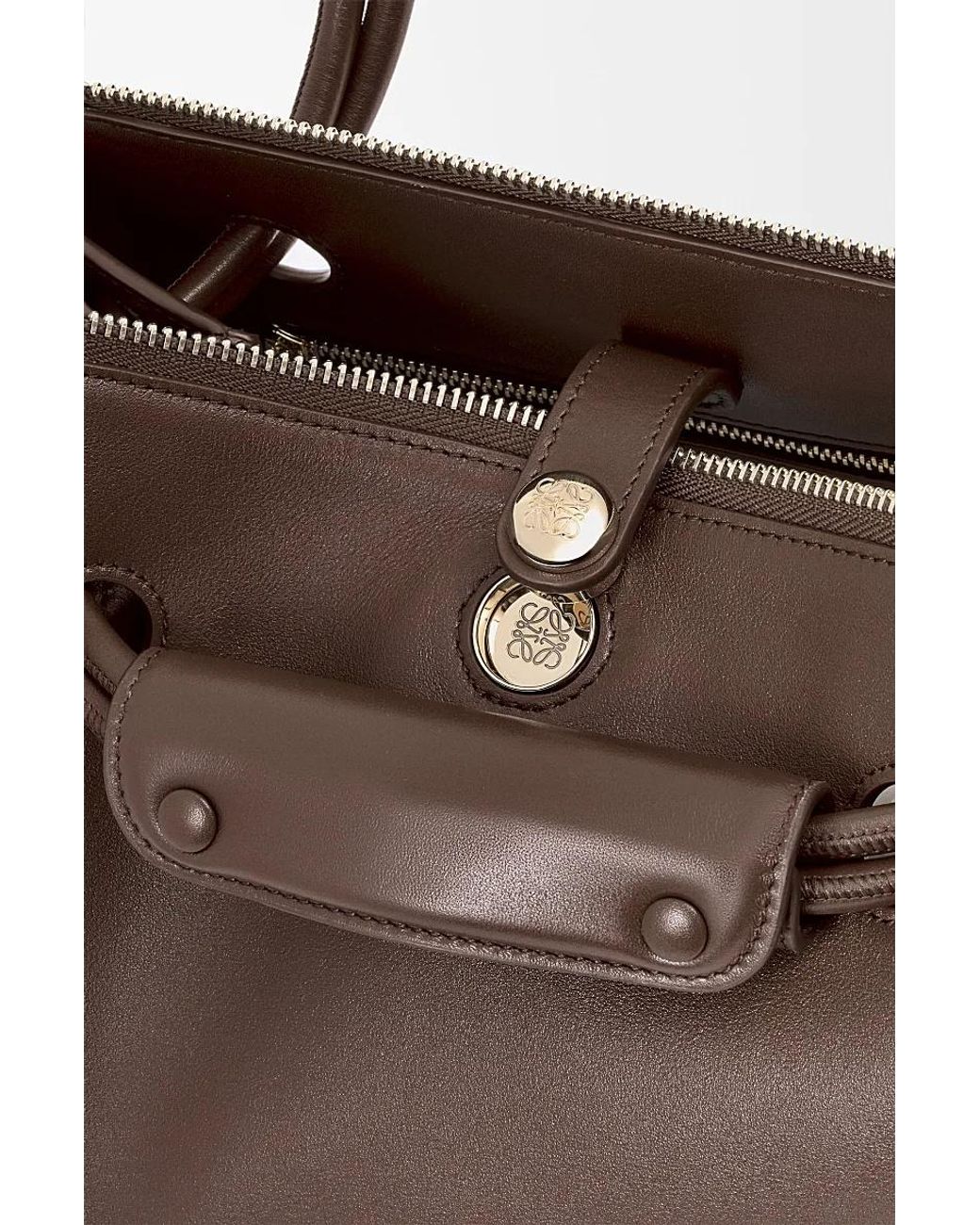 Loewe Brown Small Madrid Shoulder Bag