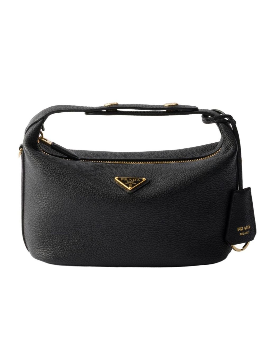 Prada Black Chérie Leather Mini-Bag