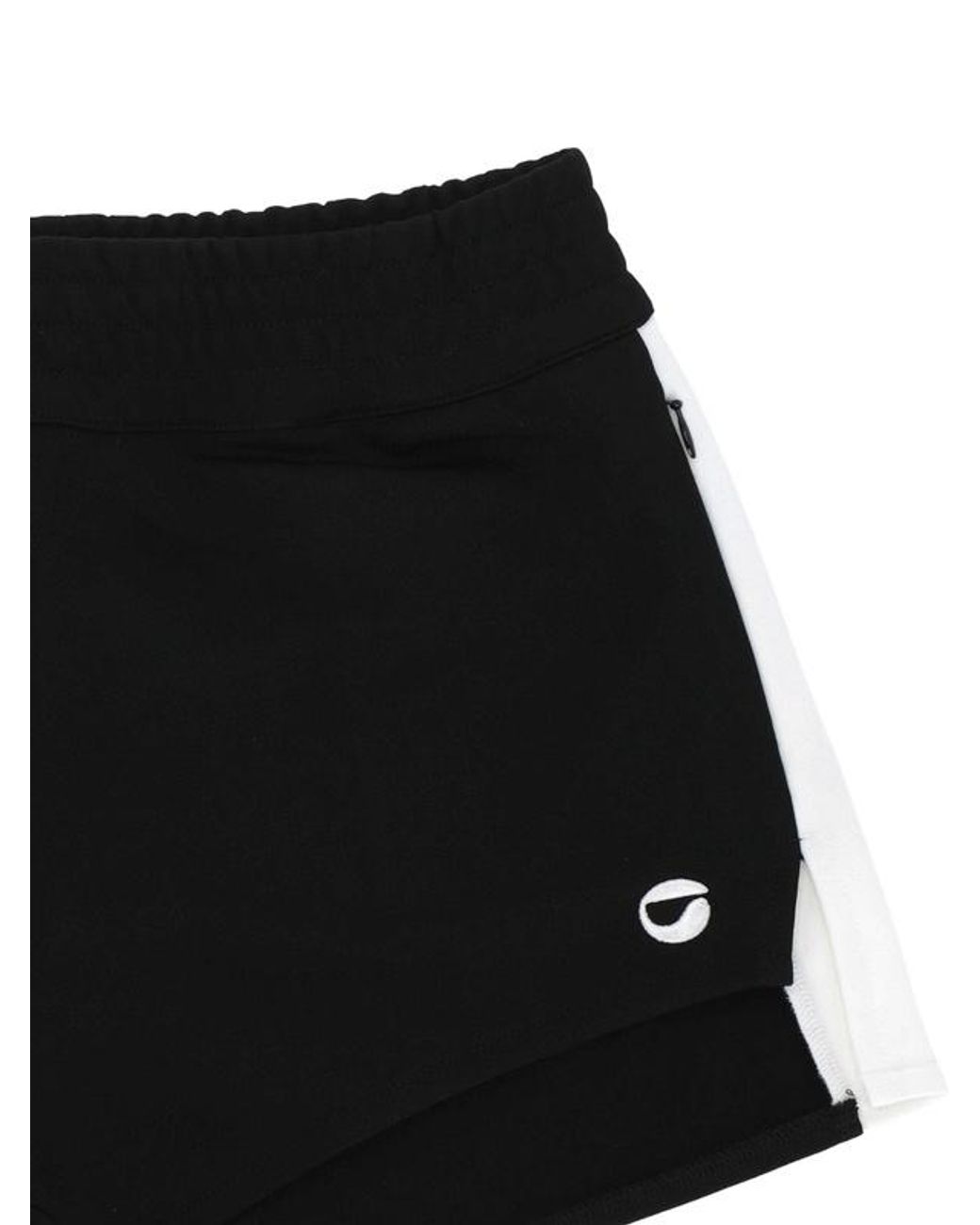 Coperni Black Logo-Embroidered Shorts
