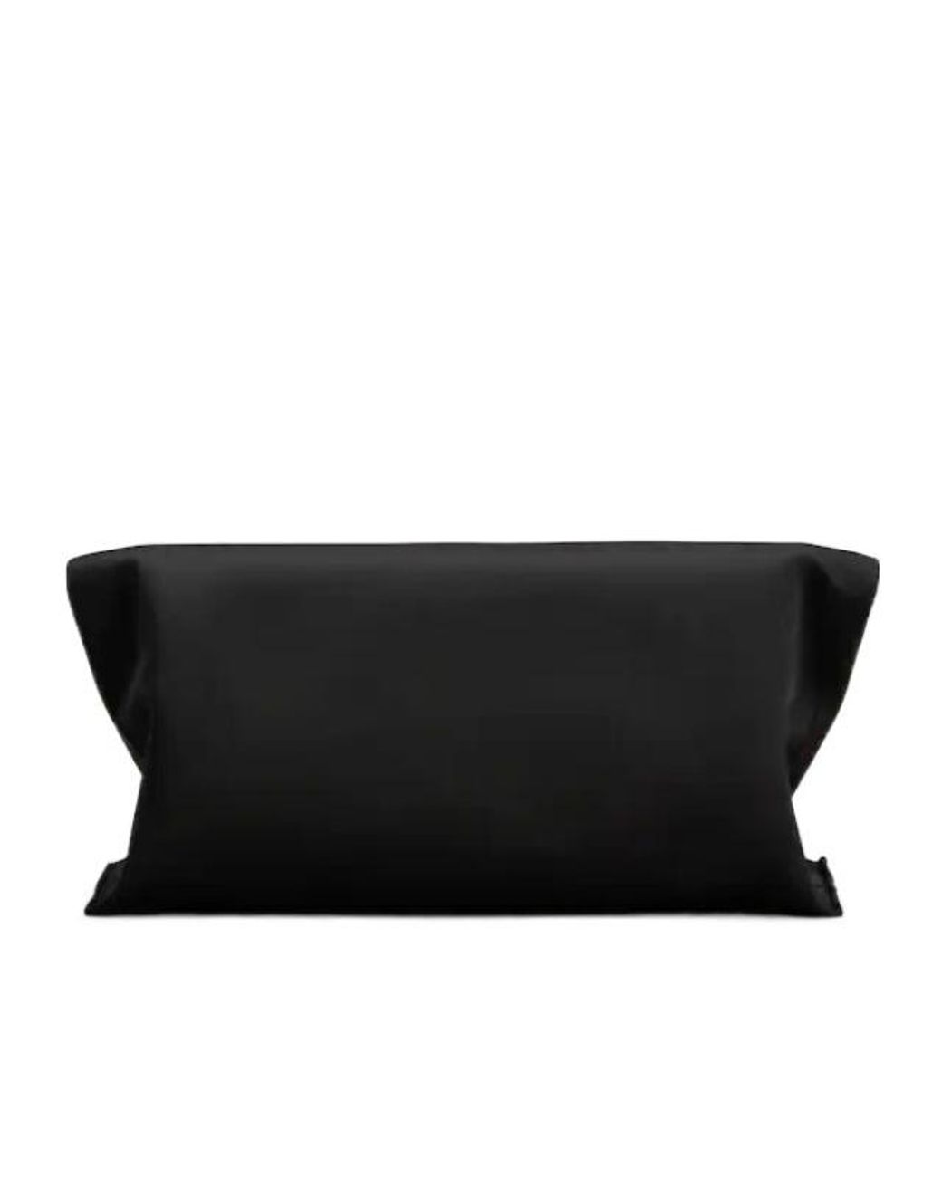 Roger Vivier Black Trompette Chain Clutch Bag