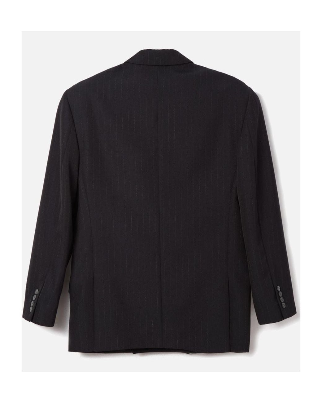 Willy Chavarria Blue Double-Breasted Suit Jacket for men
