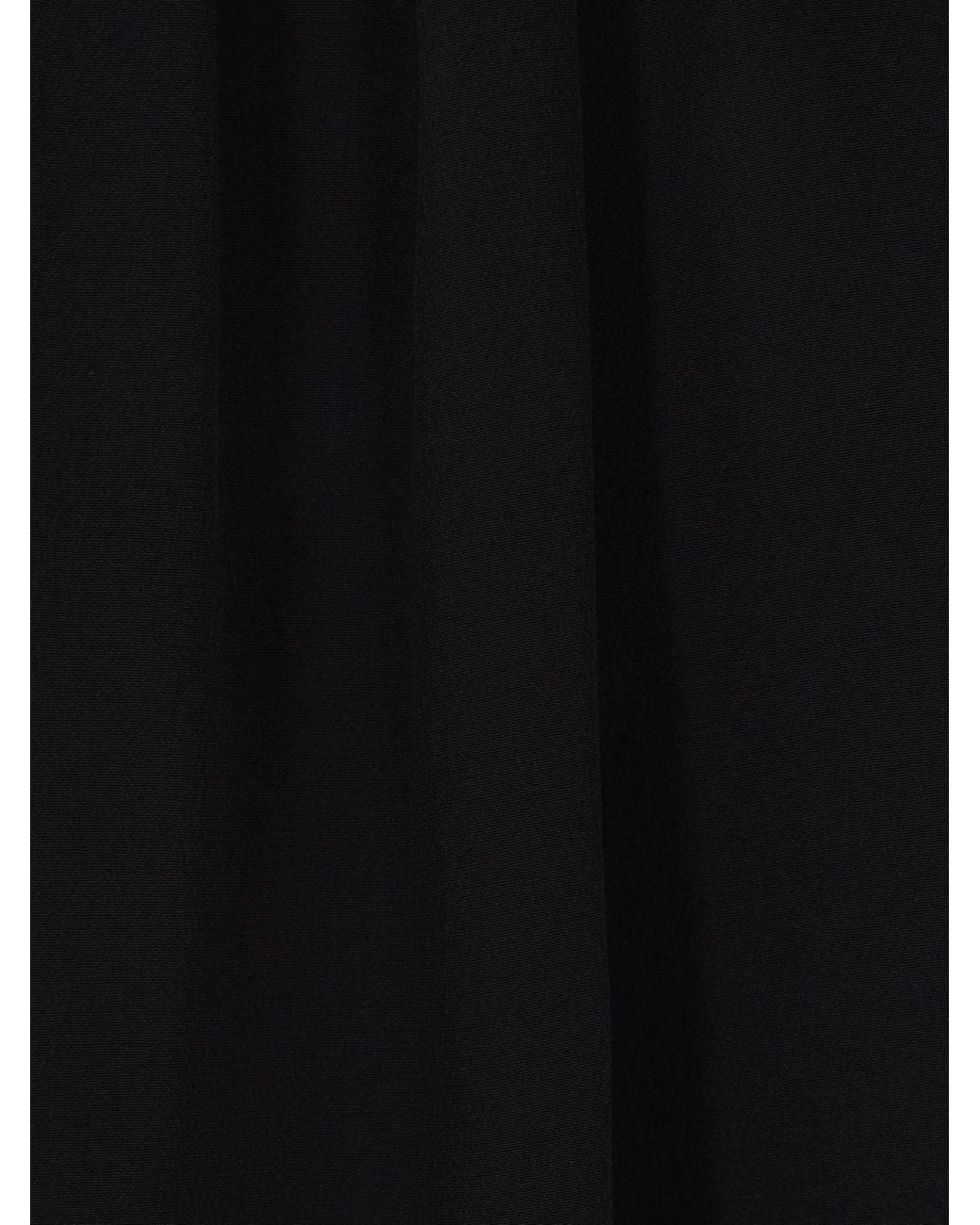 Chloé Black Chlo Oversized Collar Lace-Detailed Blouse