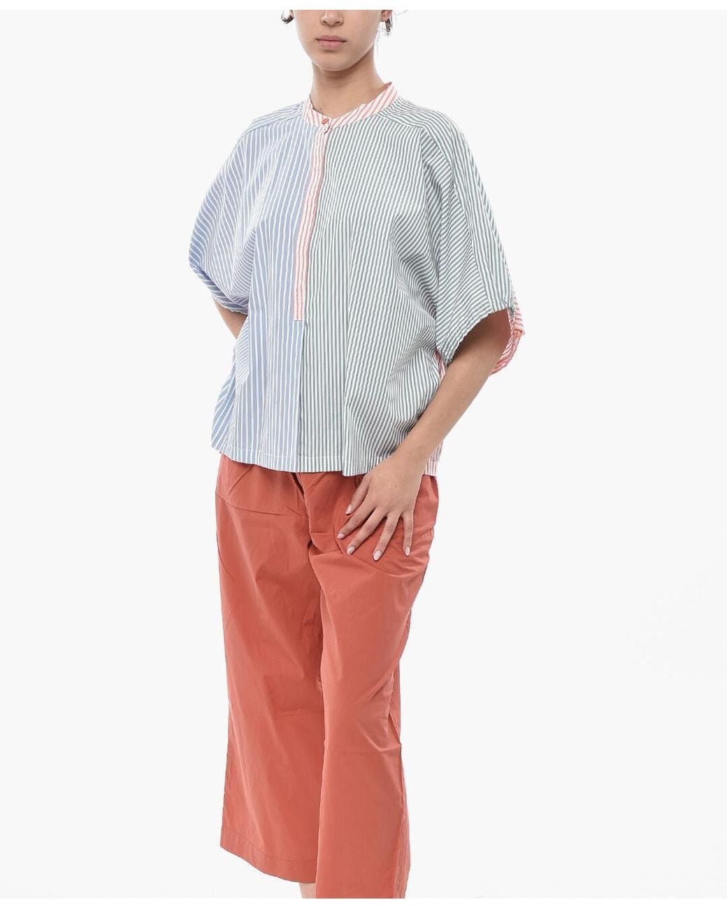 Woolrich Blue Striped Blouse