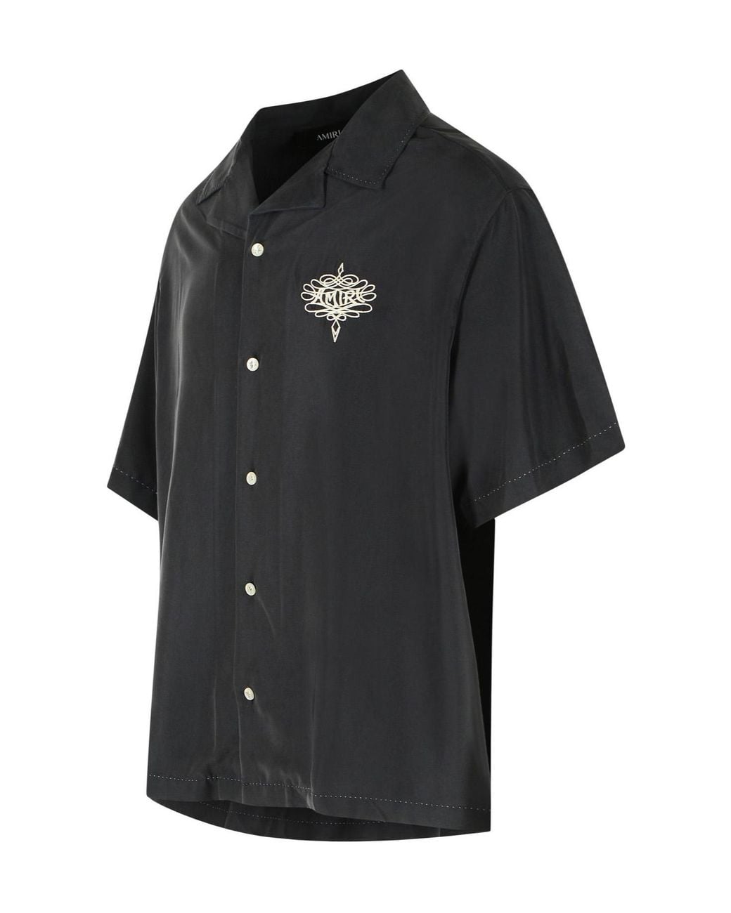 Amiri Black 'Lasso' Polyester Blend Shirt for men