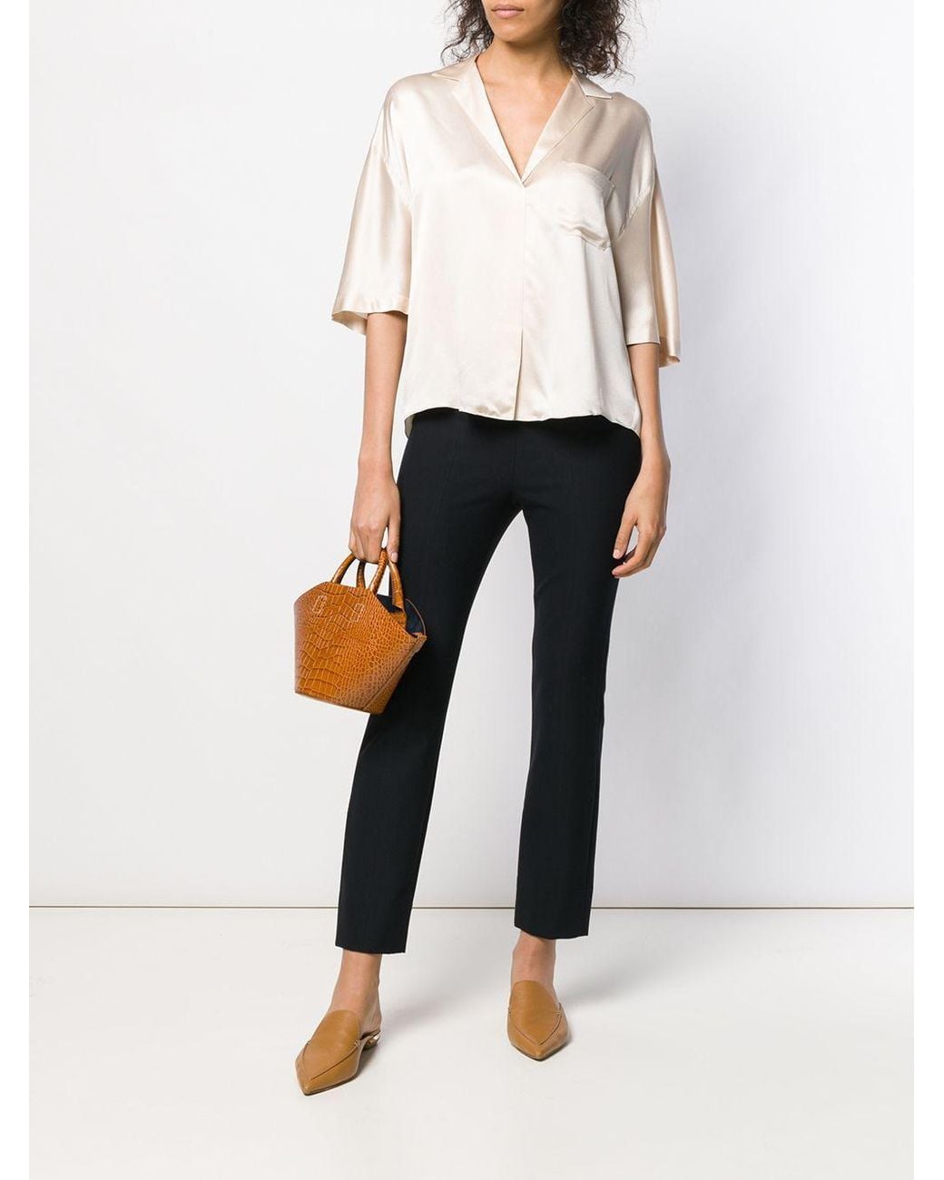 Vince Blue Slim Fit Trousers