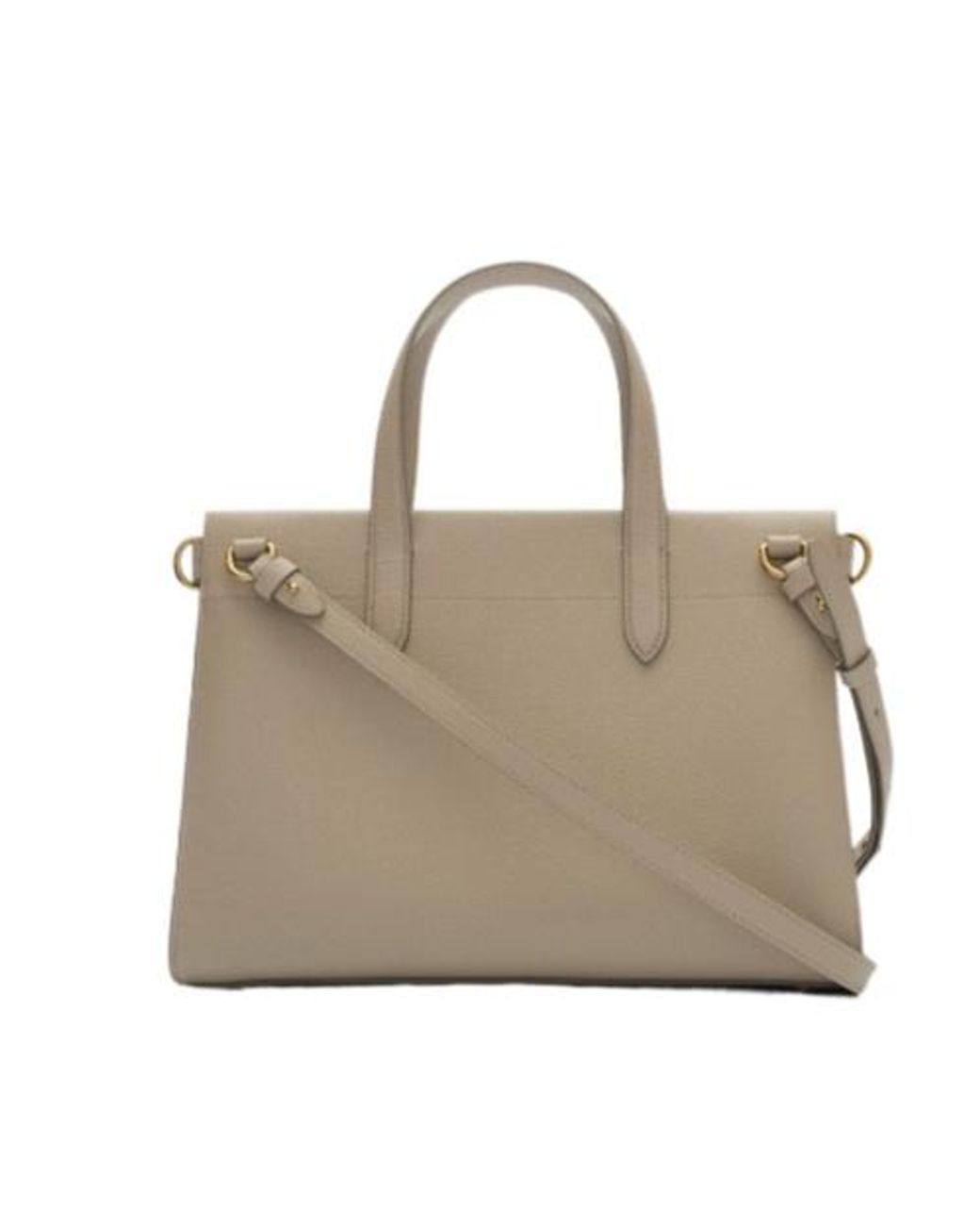Burberry Natural Small Check Cotswolds Tote Bag