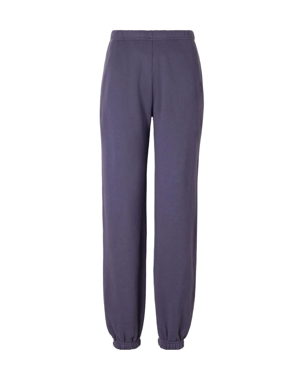ÉTERNE Blue Blend Terry Tapered Track Pants