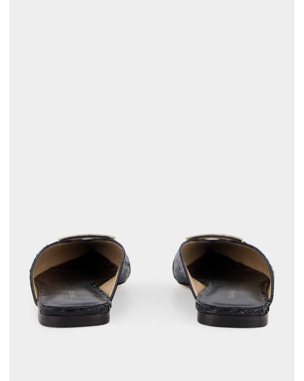 Tom Ford Black Julianne Pointed Toe Mules