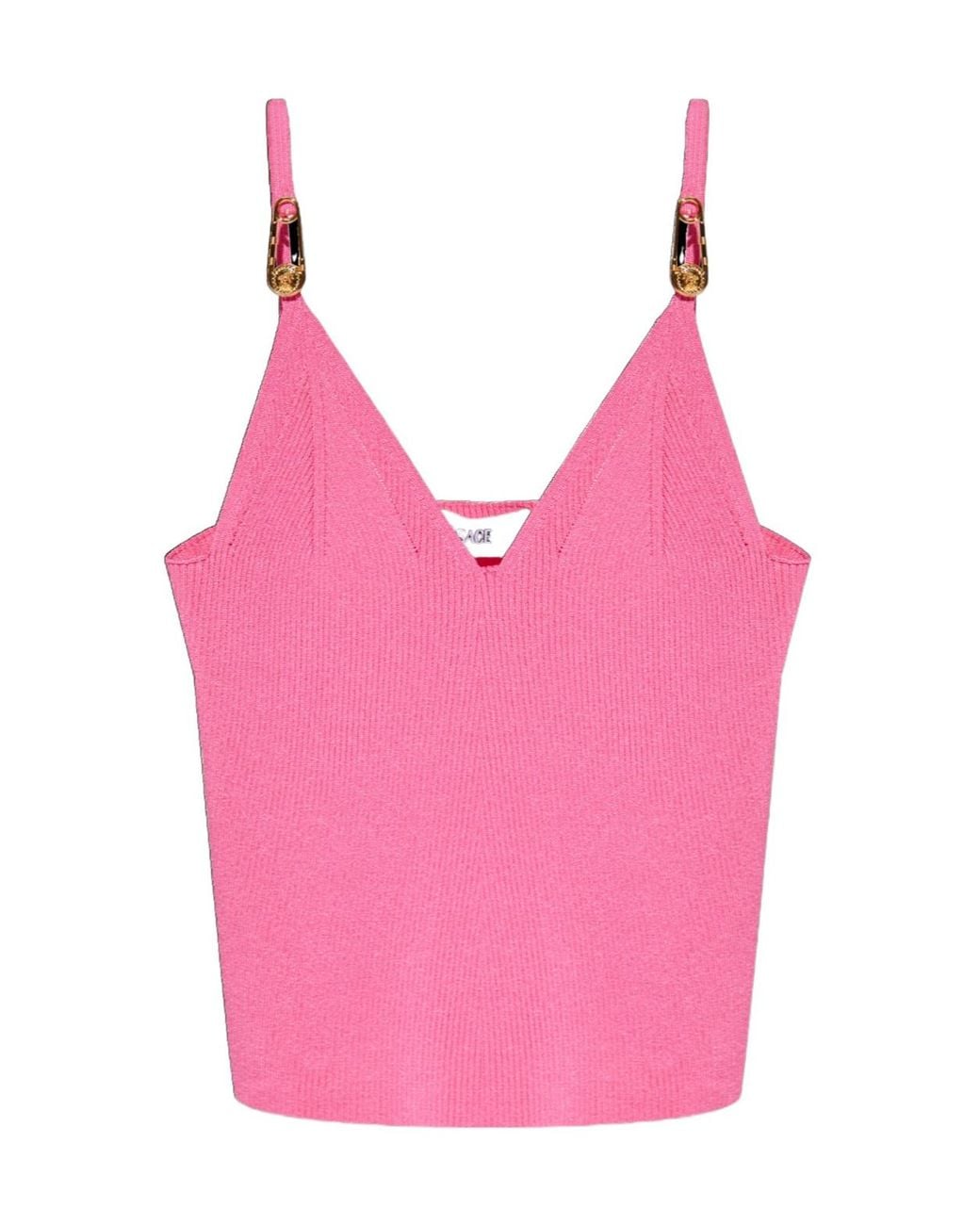Versace Pink Sleeveless Tops