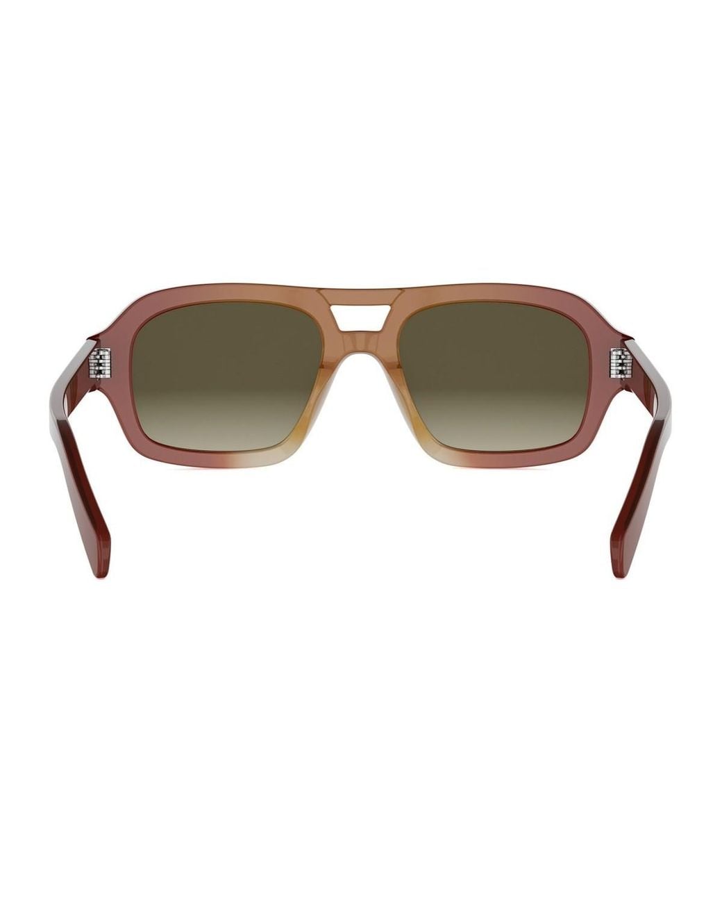 Céline Green Full-Frame Sunglasses