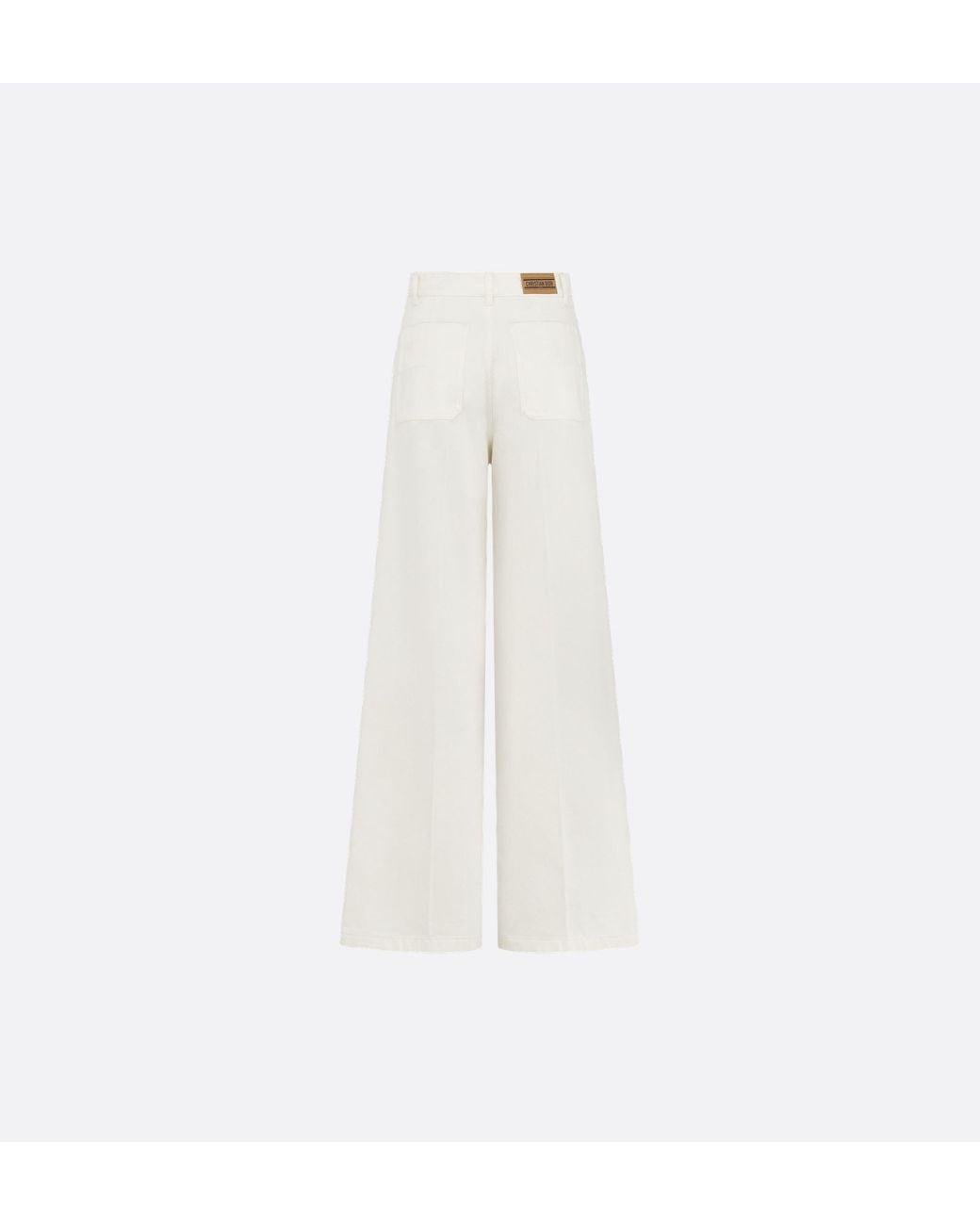 Dior White Flared Jeans