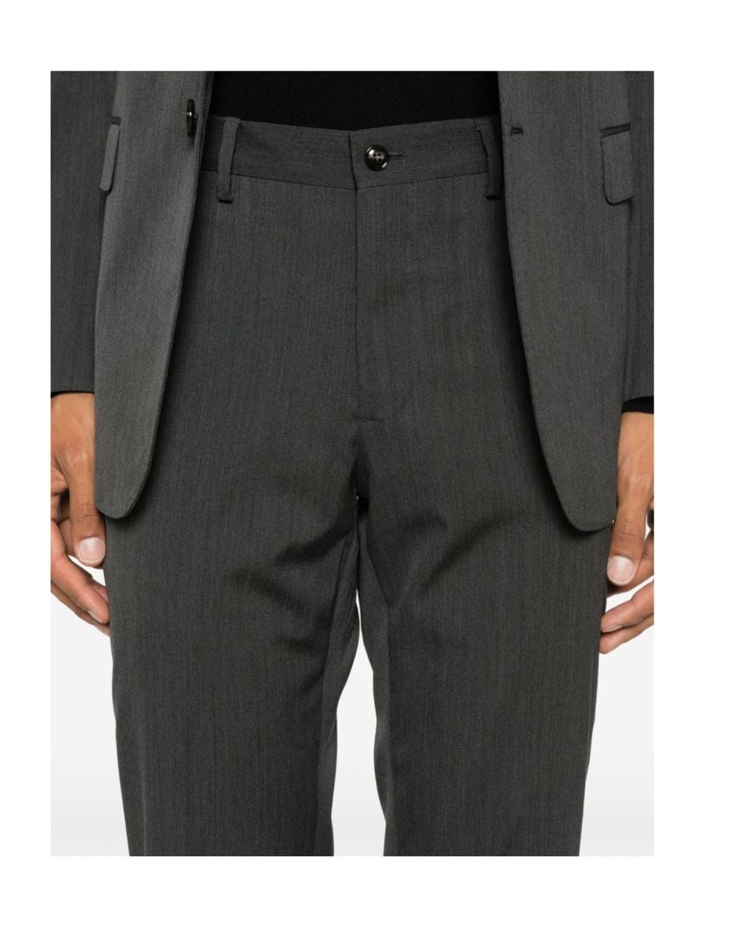 Giorgio Armani Gray Two-Piece Tailored Suit for men