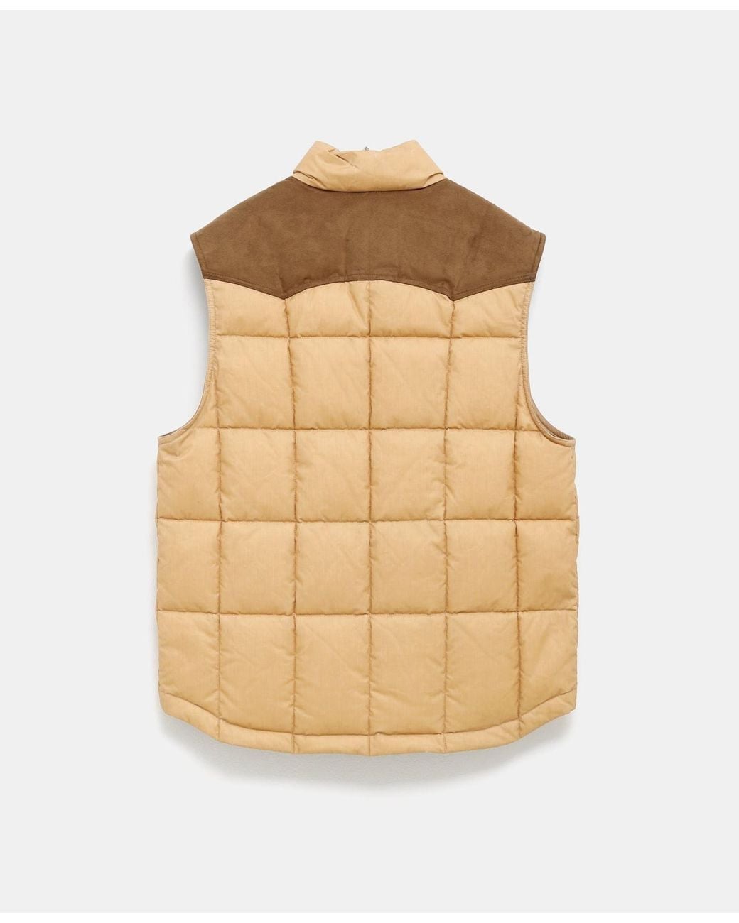 Moncler Natural Après-Ski Padded Gilet for men