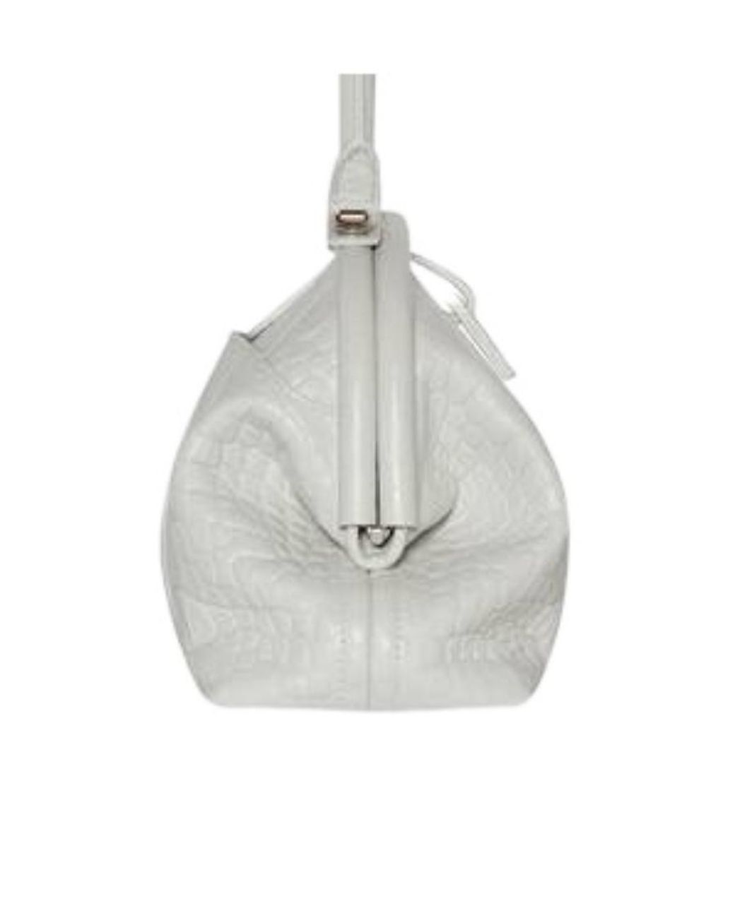Balenciaga White Editor Small Tote Bag