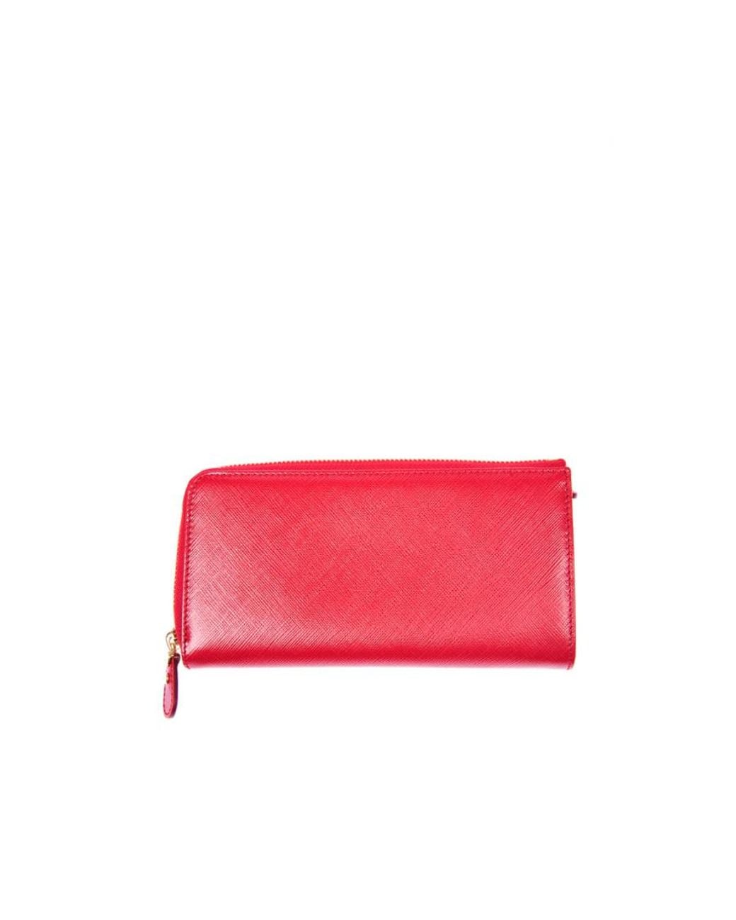 Ferragamo Pink Logo Long Purse