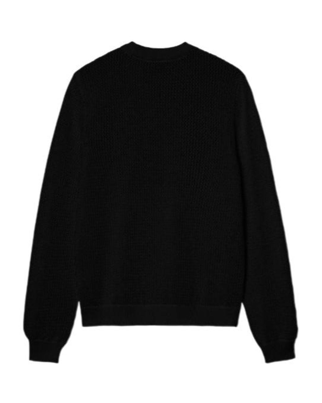 Carhartt Black Stockton Crewneck Jumper for men