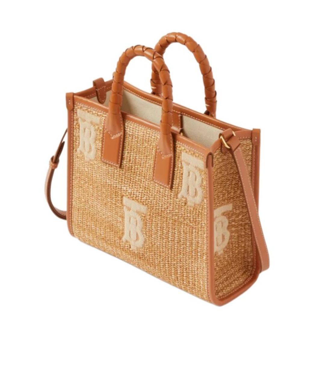 Burberry Brown Freya Mini Tote Bag